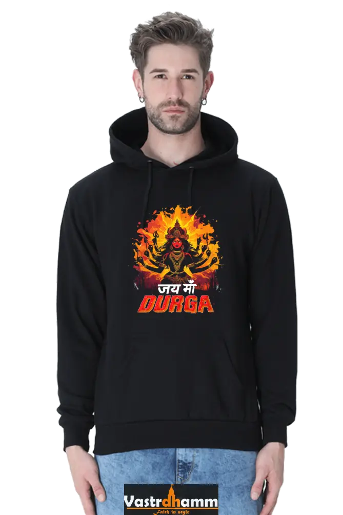 Durga Divine Hoodie Sweatshirt T-Shirts for Men Vastrdhamm