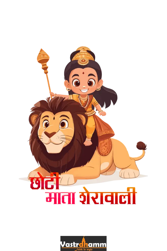 Durga Protector Hoodie Sweatshirt  T-Shirts for Boy Vastrdhamm