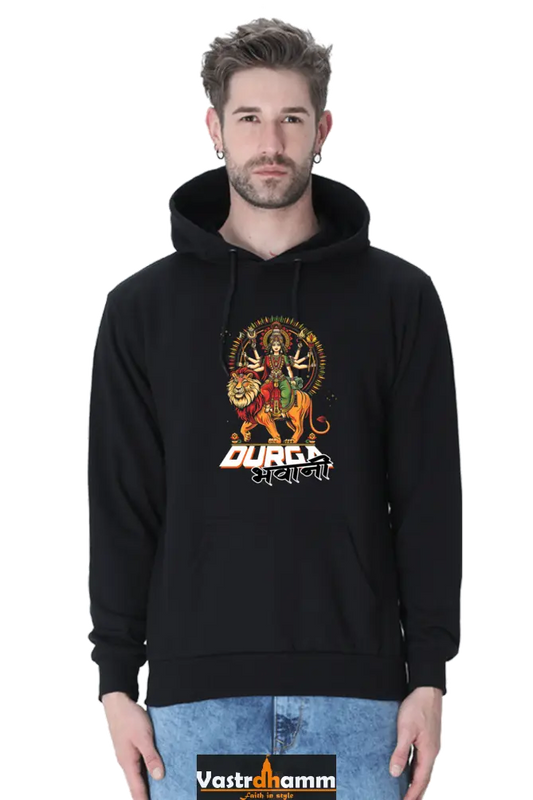 Durga Protector Hoodie Sweatshirt T-Shirts for Men Vastrdhamm