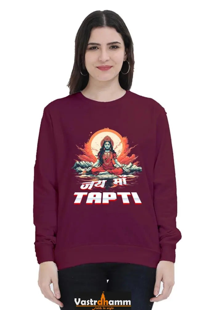 Durga ProtectorSweatshirt T-Shirts for Women Vastrdhamm