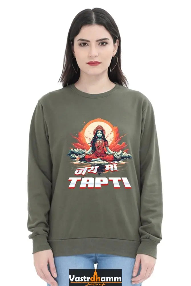 Durga ProtectorSweatshirt T-Shirts for Women Vastrdhamm