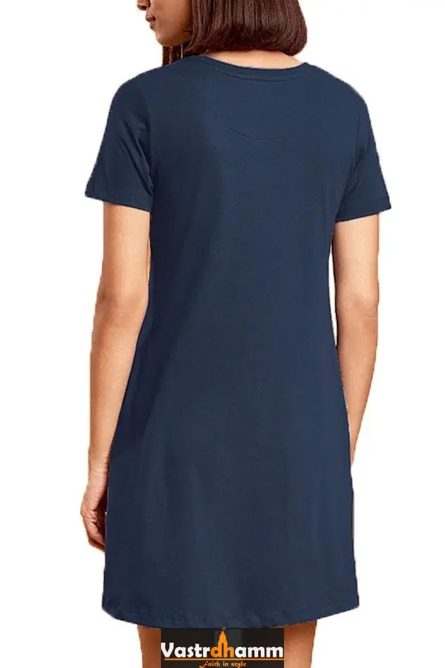 Durga ProtectorT-Shirts Dress for Women Vastrdhamm