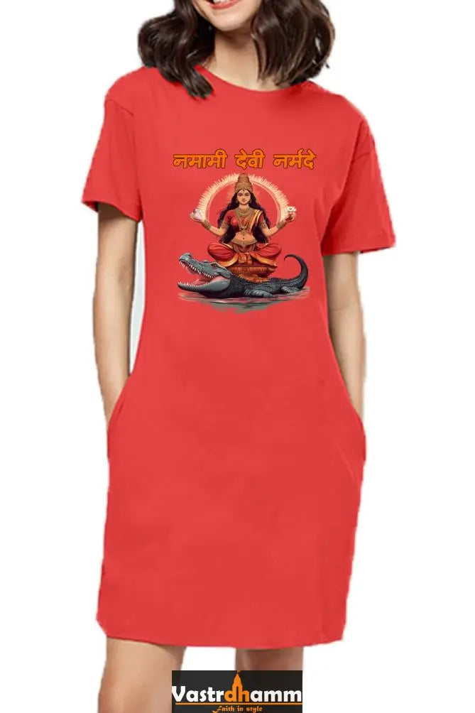 Durga ShaktiT-Shirts Dress for Women Vastrdhamm