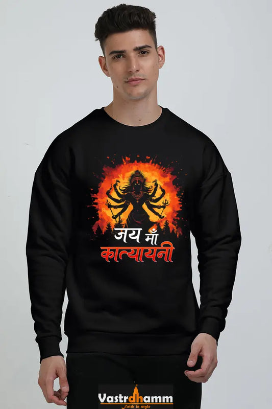 Durga Victory Oversized Sweatshirt T-Shirts for Men Vastrdhamm