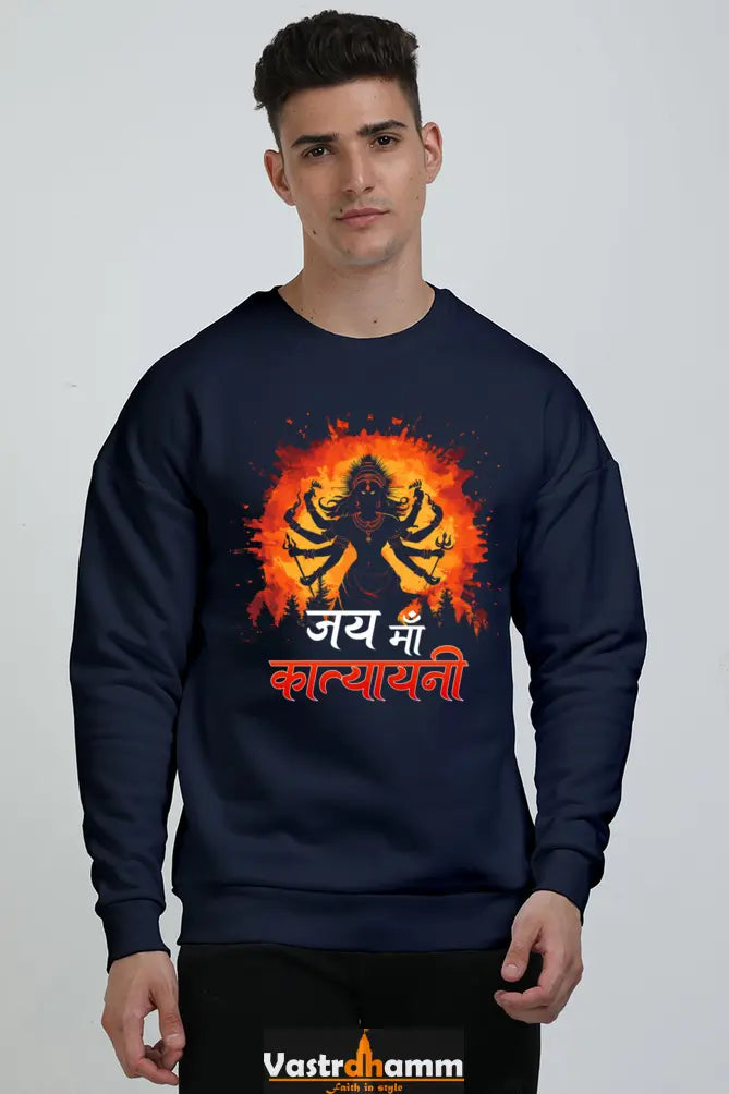 Durga Victory Oversized Sweatshirt T-Shirts for Men Vastrdhamm