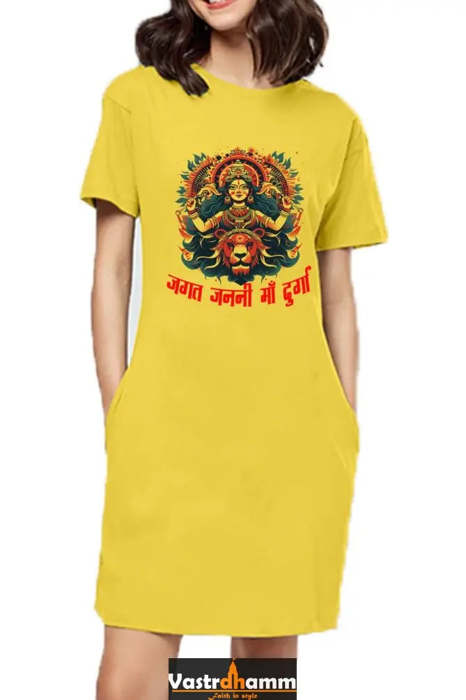 Durga VictoryT-Shirts Dress for Women Vastrdhamm