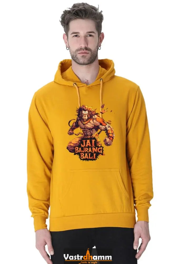 Fearless Hanuman Ji Hoodie Sweatshirt Vastrdhamm