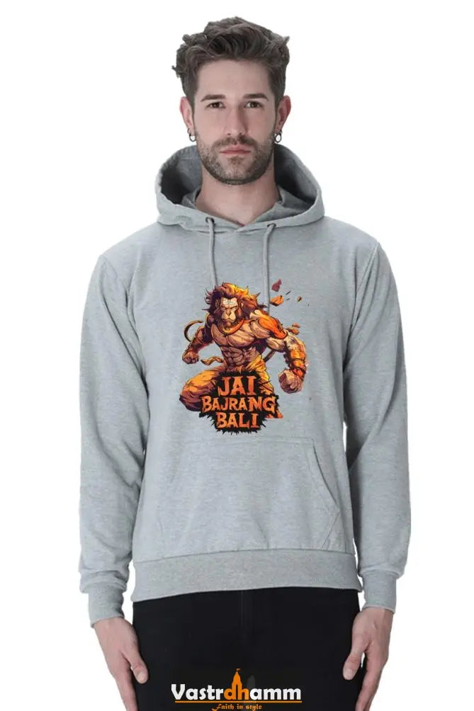 Fearless Hanuman Ji Hoodie Sweatshirt Vastrdhamm