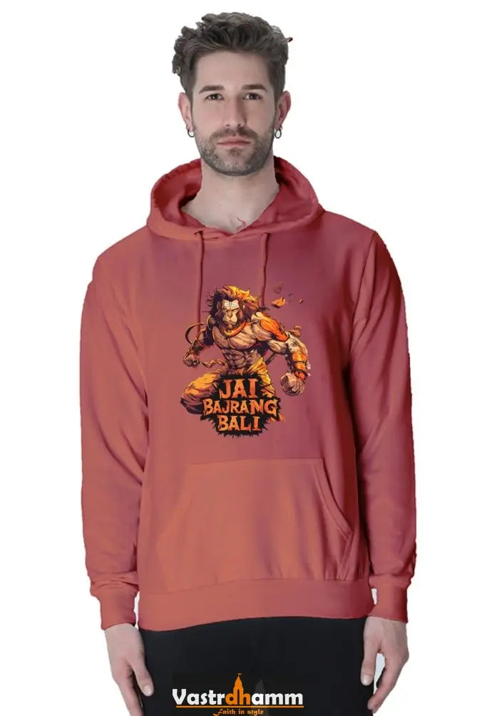 Fearless Hanuman Ji Hoodie Sweatshirt Vastrdhamm