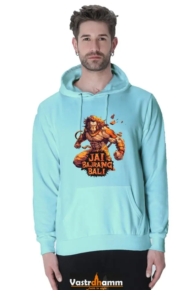 Fearless Hanuman Ji Hoodie Sweatshirt Vastrdhamm