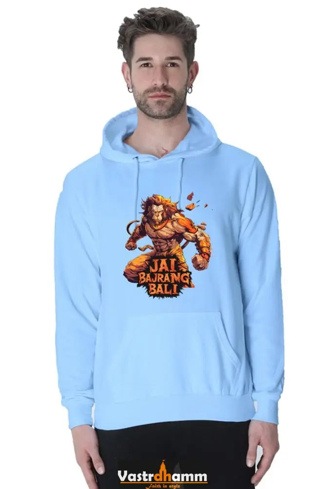 Fearless Hanuman Ji Hoodie Sweatshirt Vastrdhamm