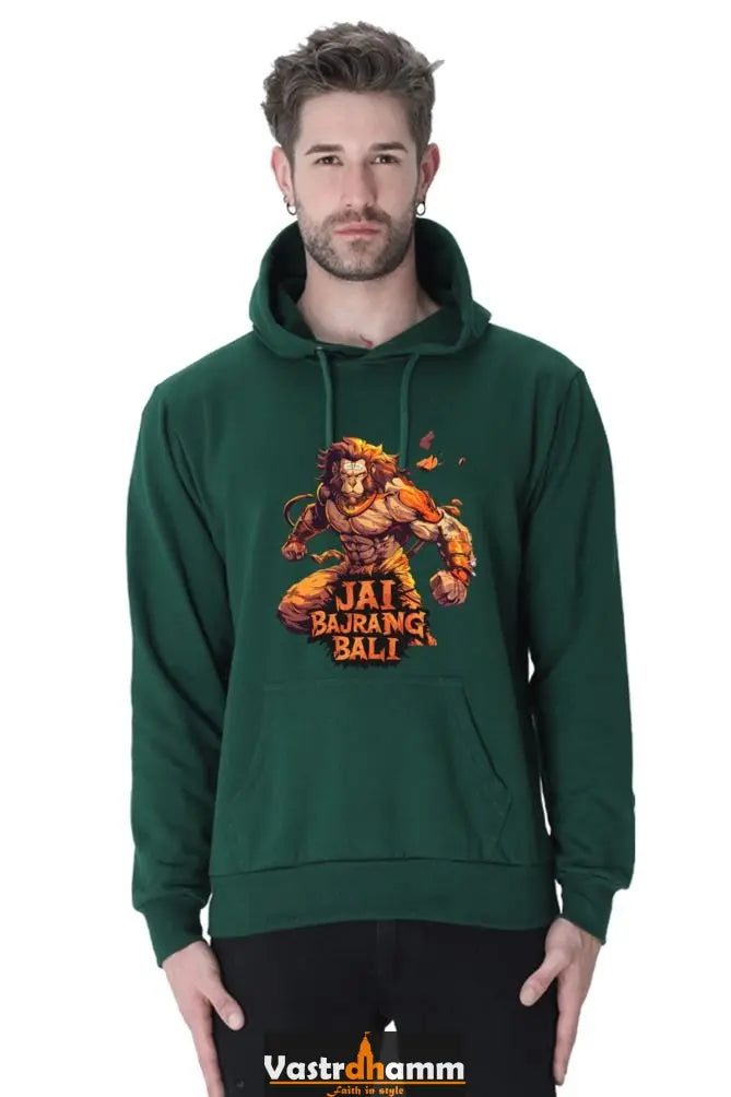 Fearless Hanuman Ji Hoodie Sweatshirt Vastrdhamm