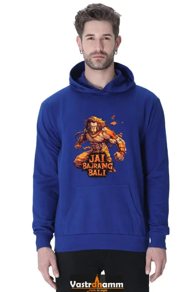 Fearless Hanuman Ji Hoodie Sweatshirt Vastrdhamm