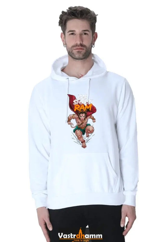 Fearsome Hanuman Ji Hoodie Sweatshirt Vastrdhamm