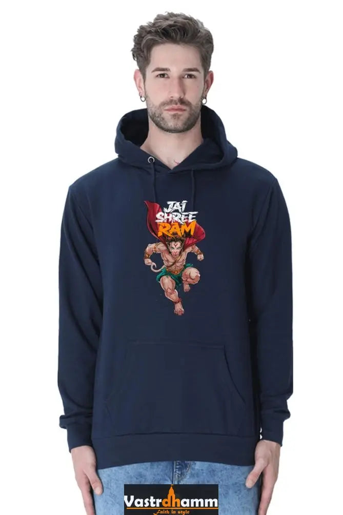 Fearsome Hanuman Ji Hoodie Sweatshirt Vastrdhamm