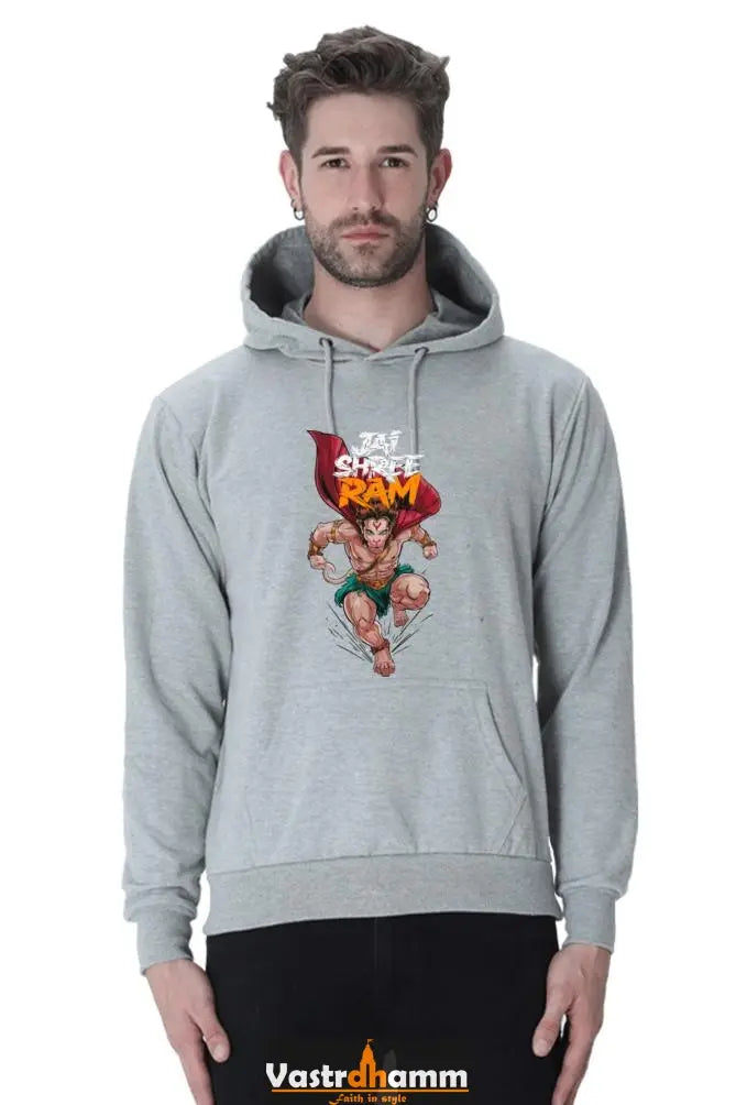 Fearsome Hanuman Ji Hoodie Sweatshirt Vastrdhamm