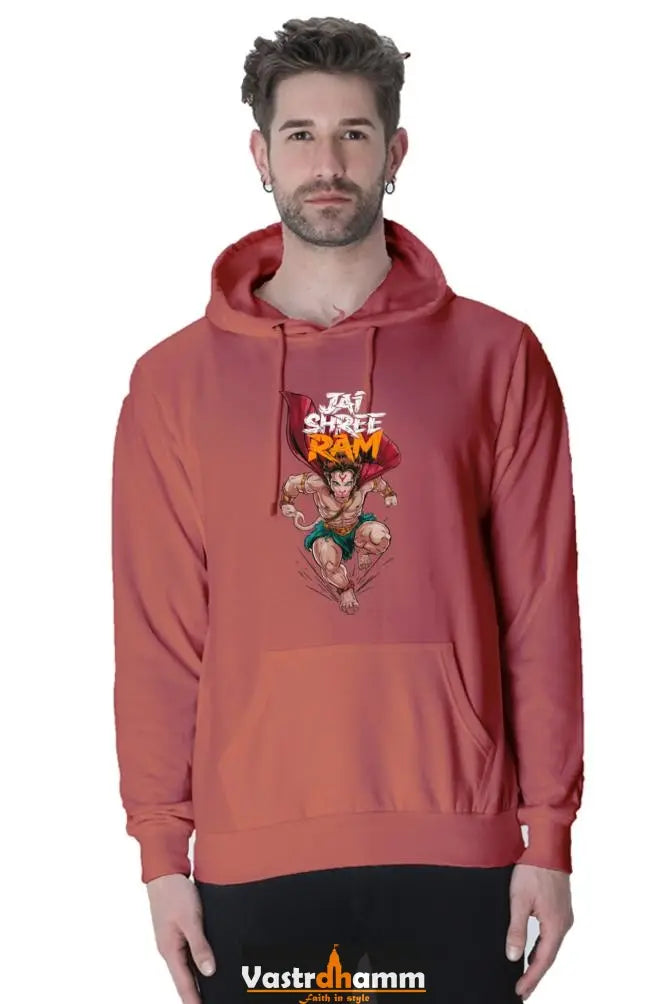 Fearsome Hanuman Ji Hoodie Sweatshirt Vastrdhamm