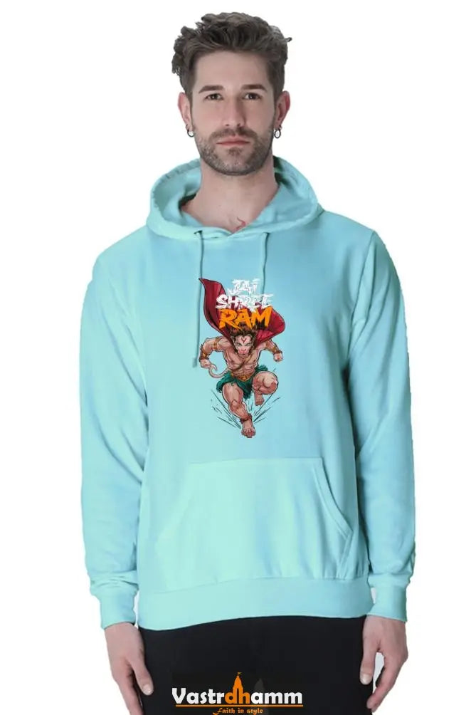 Fearsome Hanuman Ji Hoodie Sweatshirt Vastrdhamm