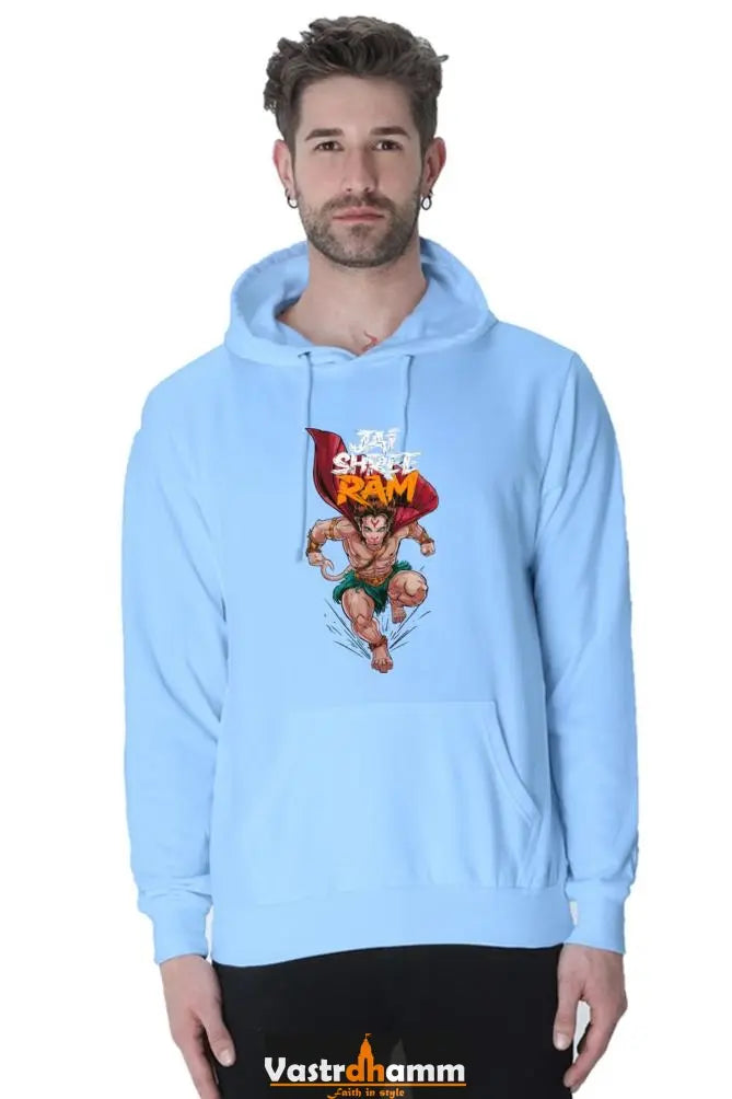 Fearsome Hanuman Ji Hoodie Sweatshirt Vastrdhamm