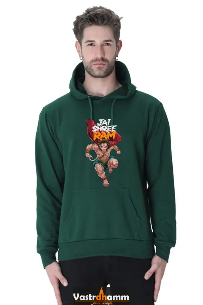 Fearsome Hanuman Ji Hoodie Sweatshirt Vastrdhamm