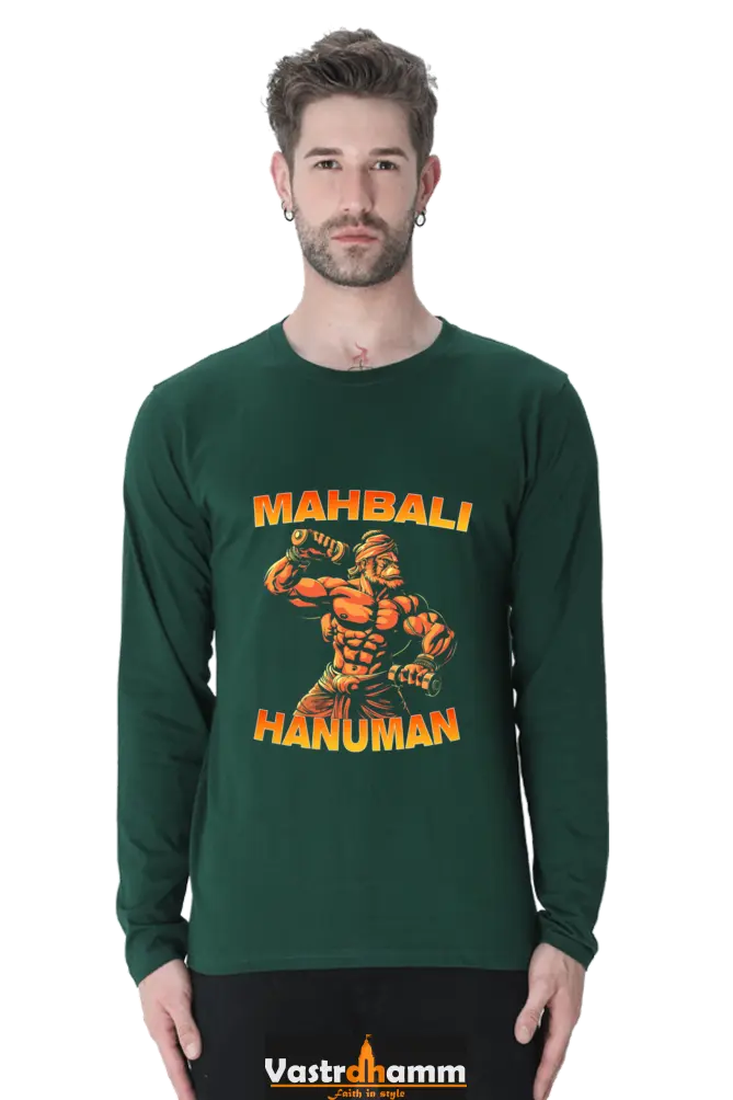 Fortitudinous Hanuman Ji Round Neck Full Sleeve Vastrdhamm