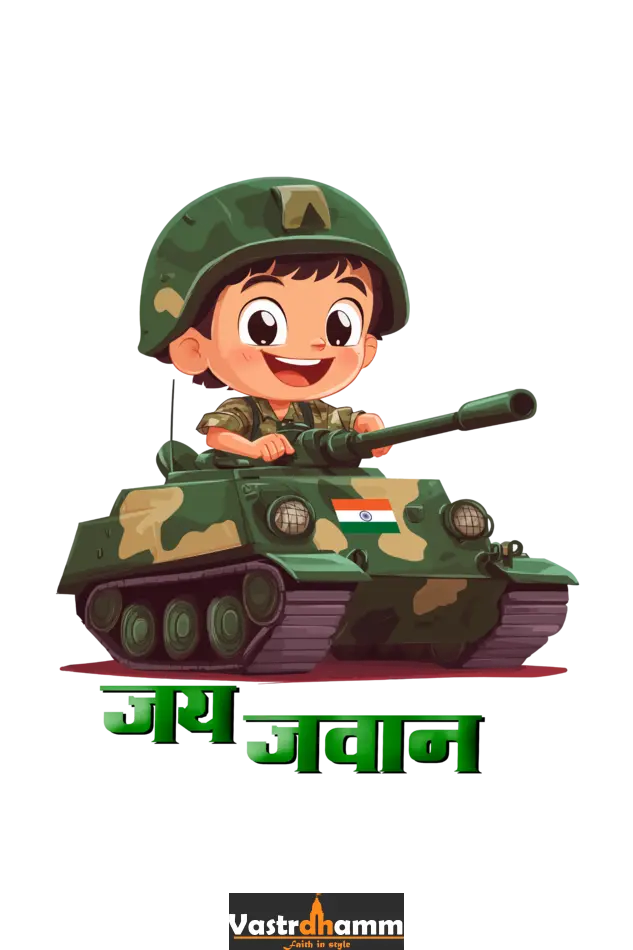 Freedom’s Future Round Neck Half Sleeve Classic T-Shirts for Girls Vastrdhamm