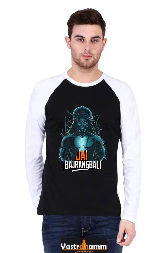 Gallant Hanuman Ji Raglan T-shirt Vastrdhamm