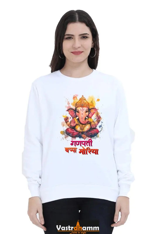 Ganesha ProtectorSweatshirt T-Shirts for Women Vastrdhamm