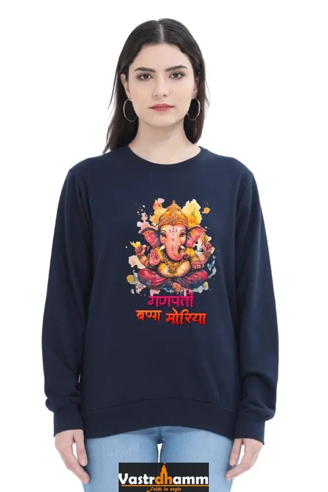 Ganesha ProtectorSweatshirt T-Shirts for Women Vastrdhamm