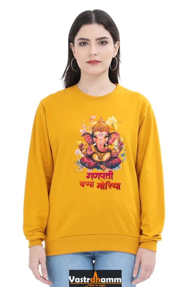 Ganesha ProtectorSweatshirt T-Shirts for Women Vastrdhamm