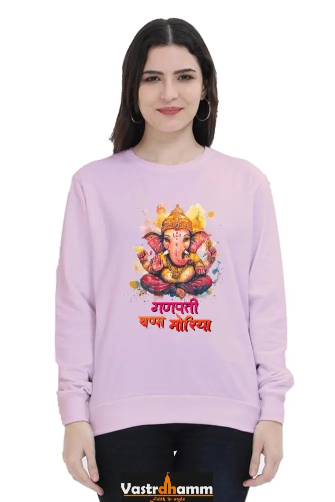 Ganesha ProtectorSweatshirt T-Shirts for Women Vastrdhamm