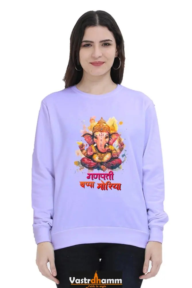 Ganesha ProtectorSweatshirt T-Shirts for Women Vastrdhamm