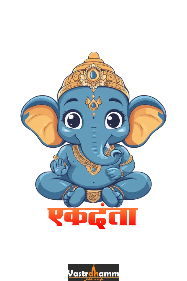 Ganesha Wisdom Hoodie Sweatshirt  T-Shirts for Boy Vastrdhamm