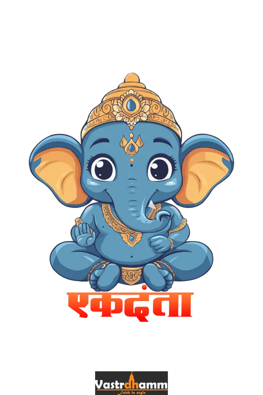 Ganesha Wisdom Hoodie Sweatshirt  T-Shirts for Boy Vastrdhamm