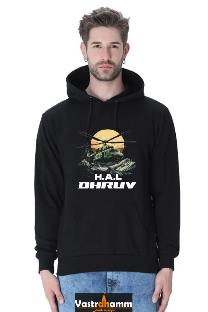 HAL Helicopter Tribute Hoodie Sweatshirt T-Shirts for Men Vastrdhamm