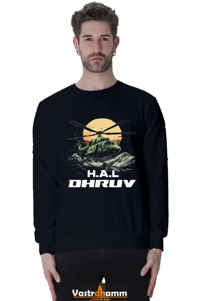 HAL Helicopter Tribute Sweatshirt T-Shirts for Men Vastrdhamm