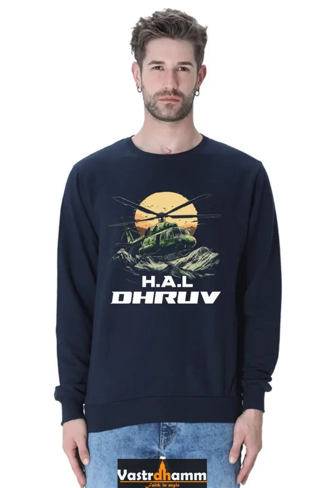 HAL Helicopter Tribute Sweatshirt T-Shirts for Men Vastrdhamm