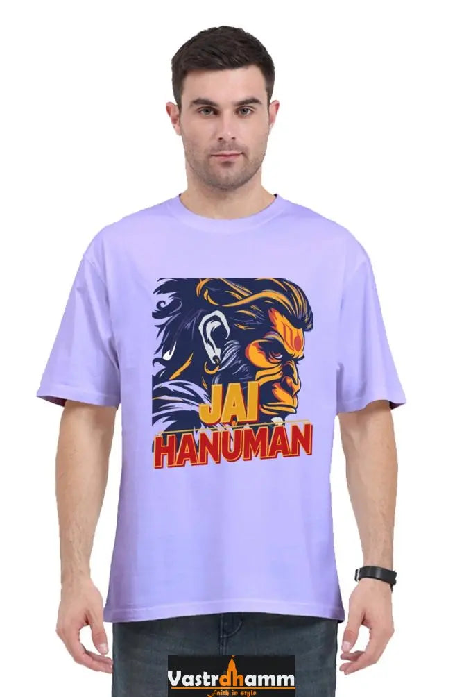 Hanuman Bhakt Oversized Classic T-Shirts for Men Vastrdhamm