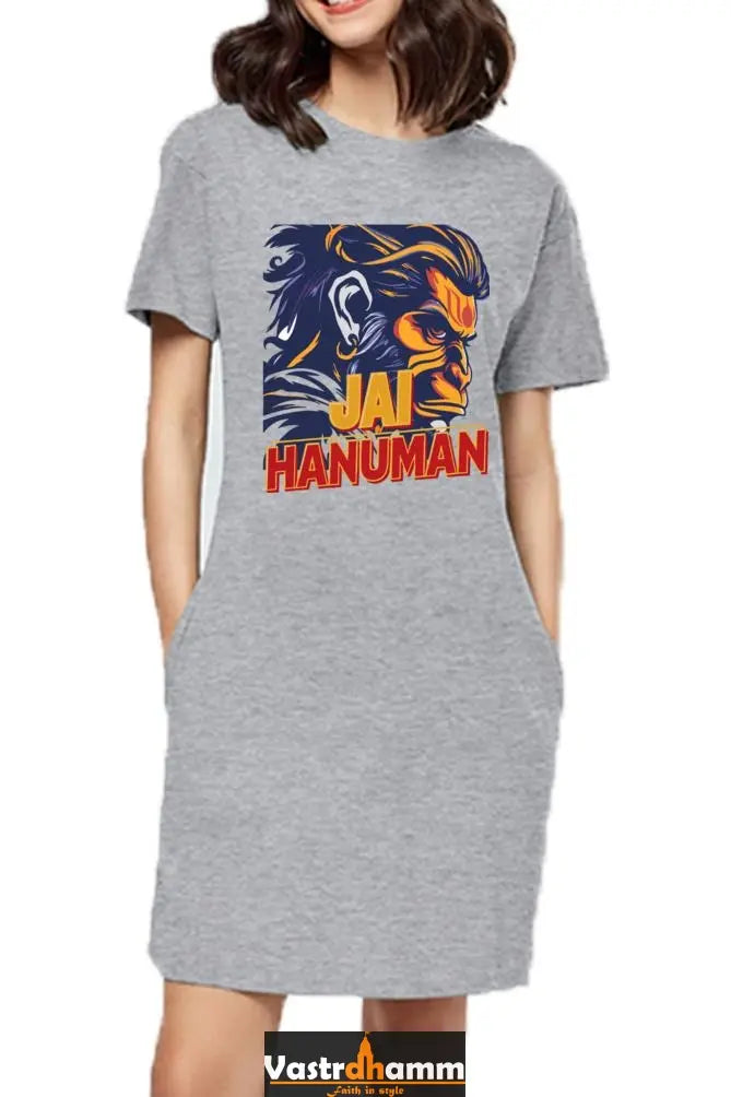 Hanuman BhaktT-Shirts Dress for Women Vastrdhamm