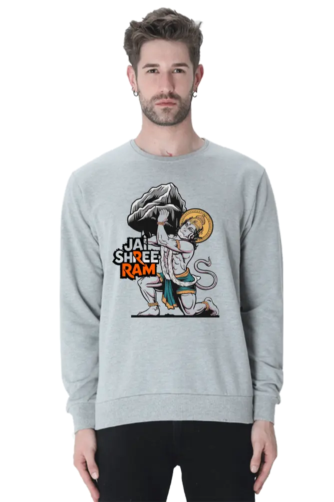 Hanuman Bhakti Devotion Sweatshirt T-Shirts for Men Vastrdhamm