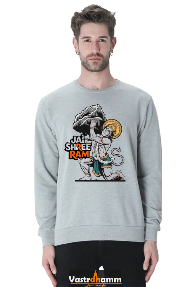 Hanuman Bhakti Devotion Sweatshirt T-Shirts for Men Vastrdhamm