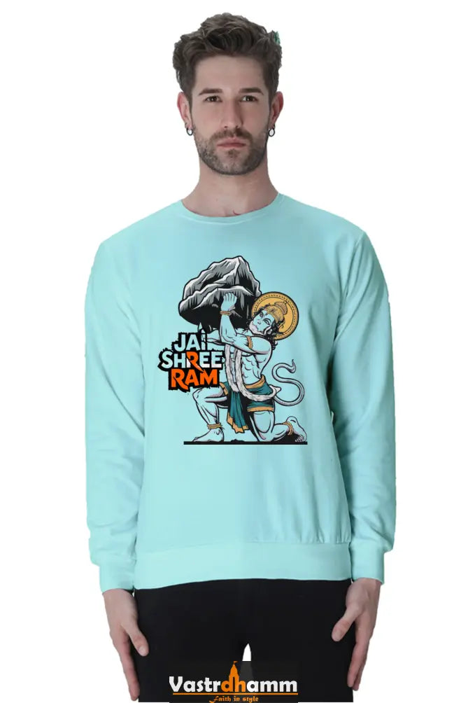 Hanuman Bhakti Devotion Sweatshirt T-Shirts for Men Vastrdhamm