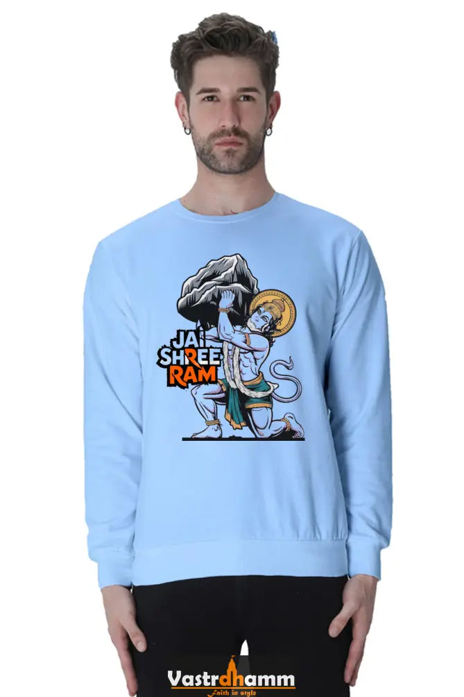 Hanuman Bhakti Devotion Sweatshirt T-Shirts for Men Vastrdhamm