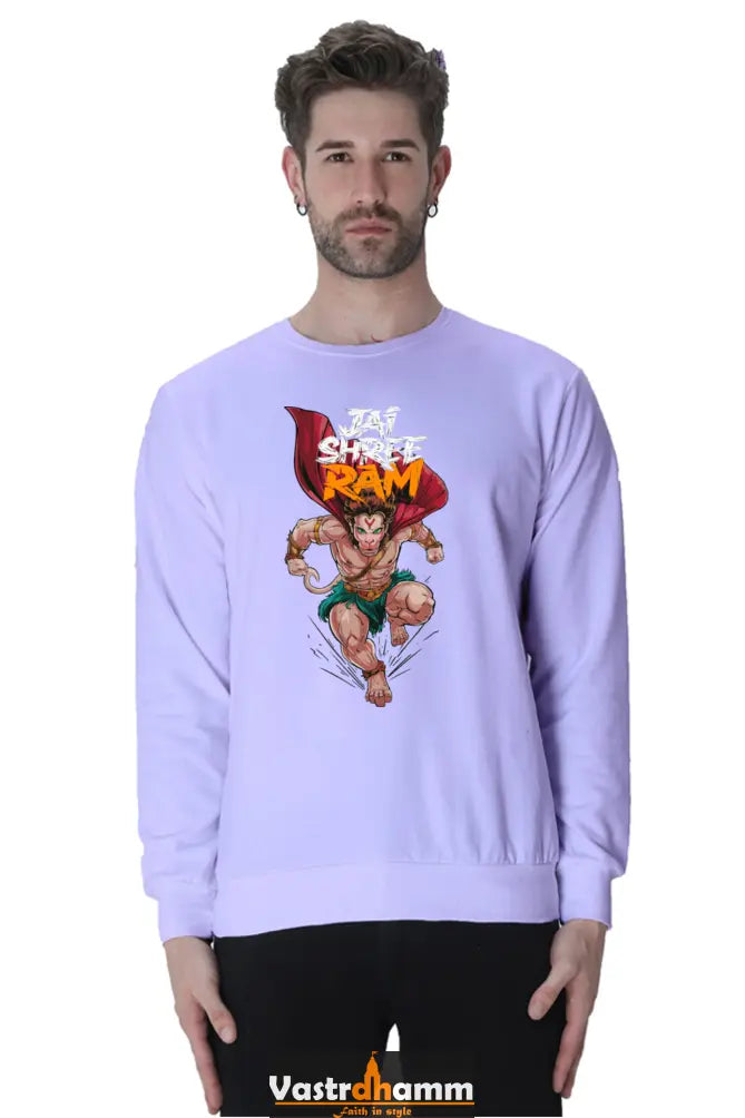 Hanuman Bhakti Power Sweatshirt T-Shirts for Men Vastrdhamm