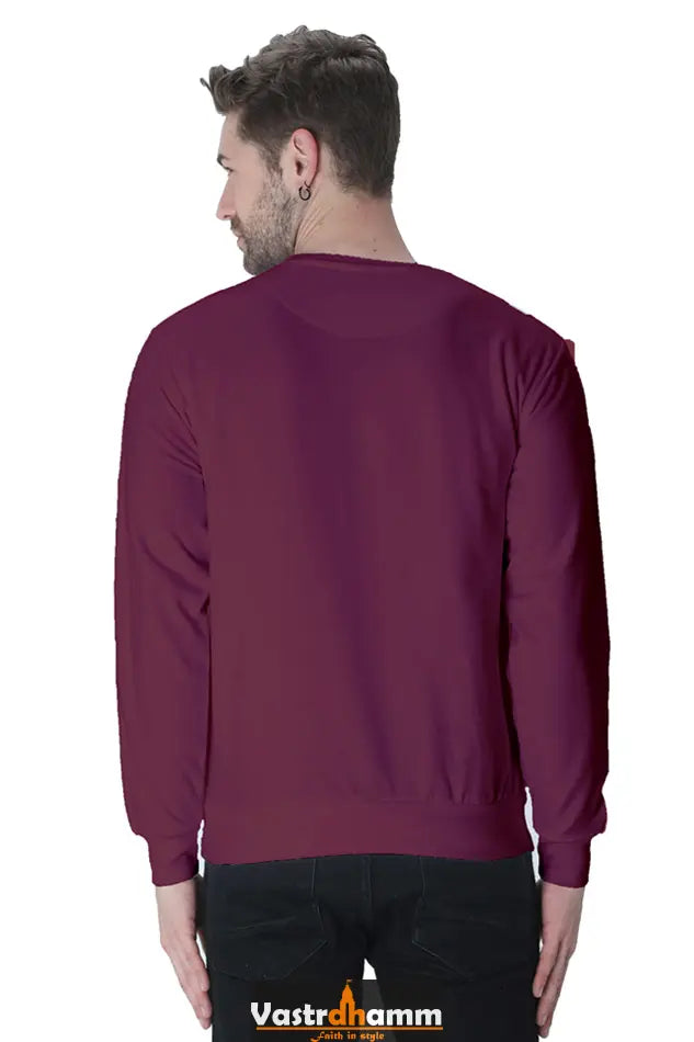 Hanuman Bhakti Strength Sweatshirt T-Shirts for Men Vastrdhamm