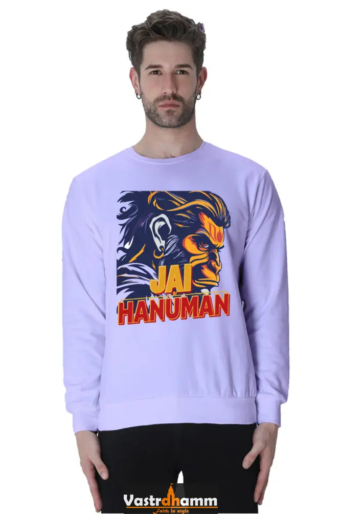 Hanuman Bhakti Strength Sweatshirt T-Shirts for Men Vastrdhamm