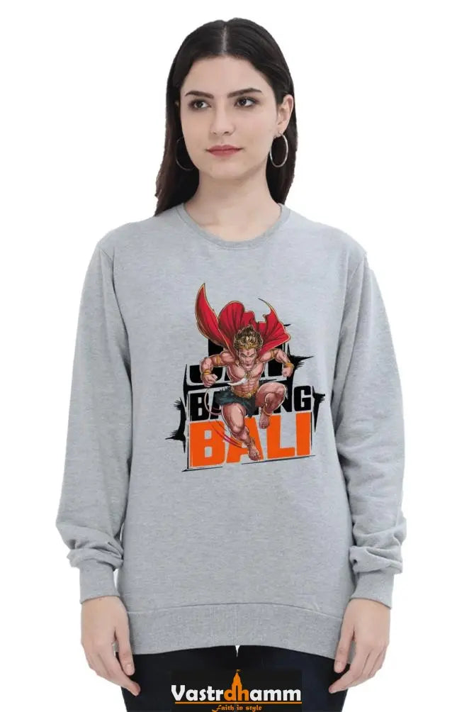 Hanuman Bhakti StrengthSweatshirt T-Shirts for Women Vastrdhamm