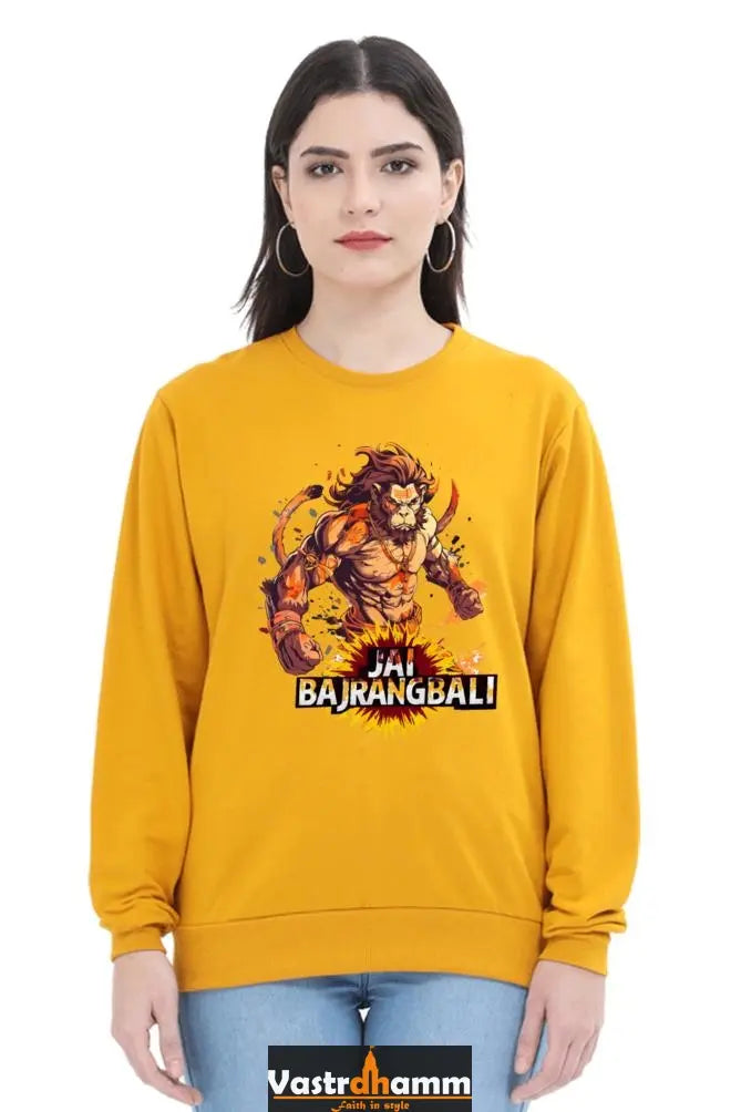 Hanuman Bhakti YogaSweatshirt T-Shirts for Women Vastrdhamm