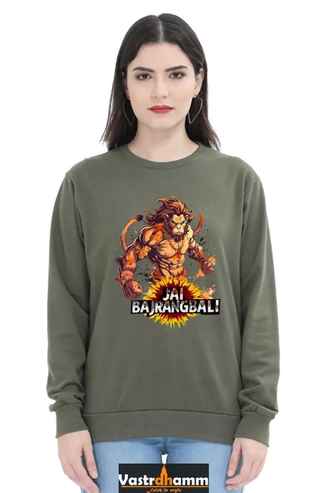 Hanuman Bhakti YogaSweatshirt T-Shirts for Women Vastrdhamm