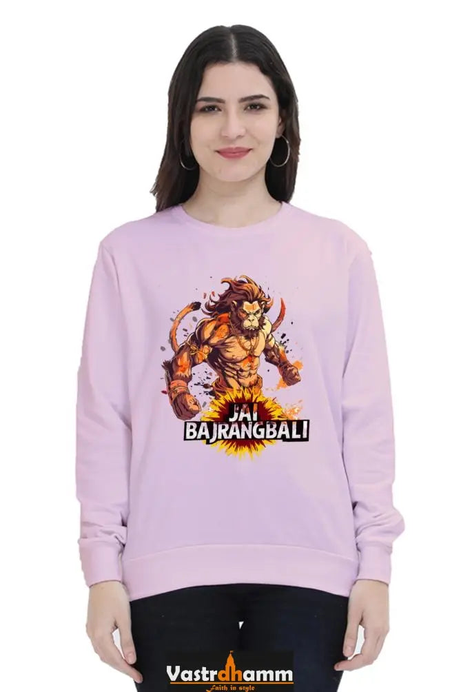 Hanuman Bhakti YogaSweatshirt T-Shirts for Women Vastrdhamm